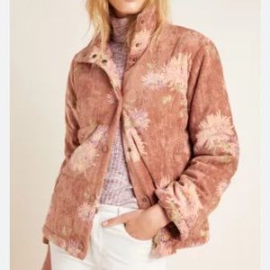 Anthropology Edie Corduroy Puffer Jacket!